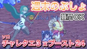 ブースト２４でもチャレクエ３クリアするぞ！！【ログレス】