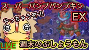 週末のぶしょうもん　スーパーパンプパンプキンEXやるぞー－－！！【ログレス】