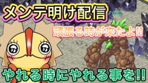 メンテ明け配信　頑張る時がきたよ！【ログレス】