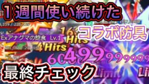 １週間使い続けてわかったコラボ防具！【ログレス】