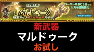 新武器マルドゥーク お試し